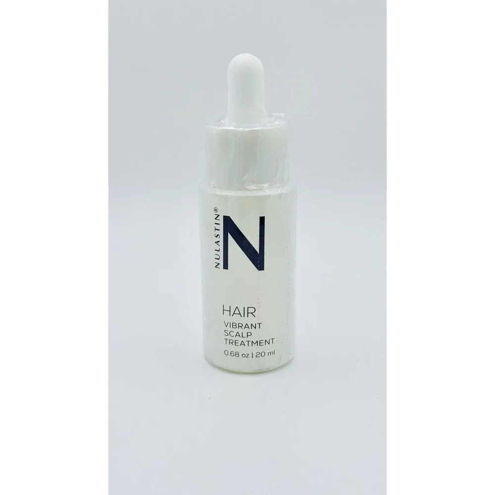 Nulastin Hair Vibrant Scalp Treatment Stronger Hair  .68 oz / 20 ml NEW SEALED